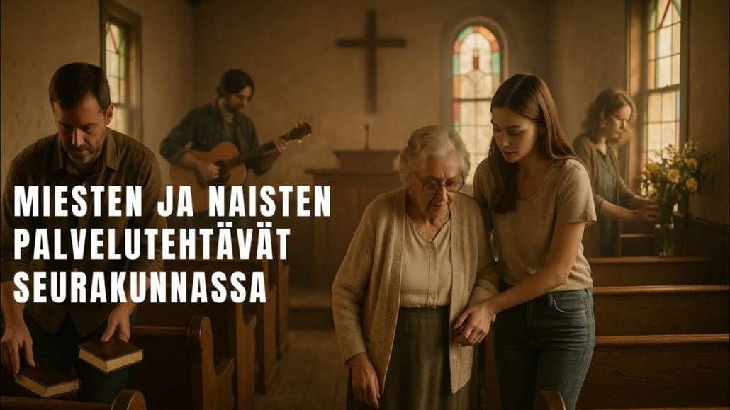 Miesten ja naisten palvelutehtävät seurakunnassa