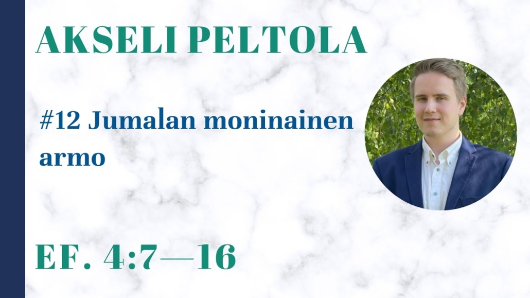 Jumalan moninainen armo